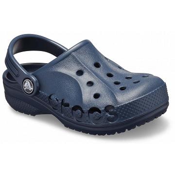 Crocs Baya Girls' Clogs Navy | Australia 1533NWYB